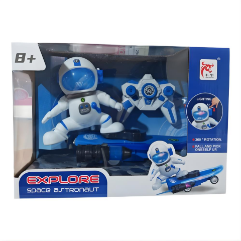 Kumandalı Scooterlı Robot Astronot