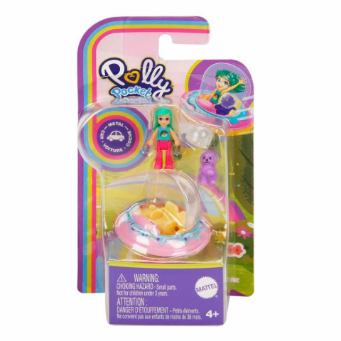 Polly Pocket'ın Muhteşem Araçları Oyun Setleri HKV55
