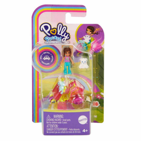 Polly Pocket'ın Muhteşem Araçları Oyun Setleri HKV55