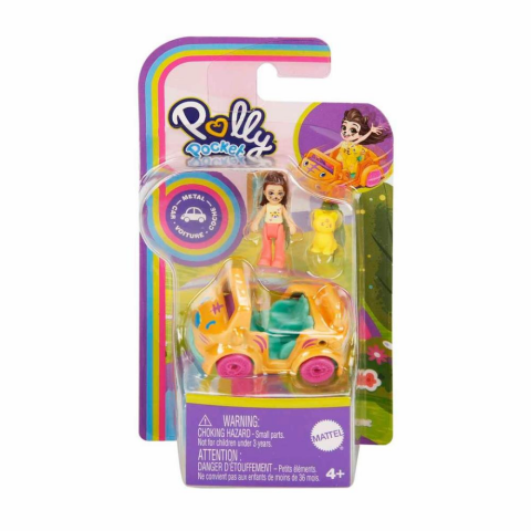 Polly Pocket'ın Muhteşem Araçları Oyun Setleri HKV55
