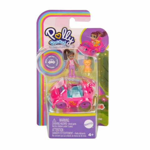 Polly Pocket'ın Muhteşem Araçları Oyun Setleri HKV55
