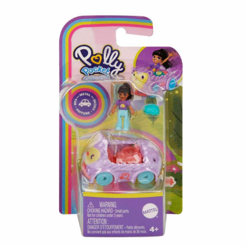 Polly Pocket'ın Muhteşem Araçları Oyun Setleri HKV55