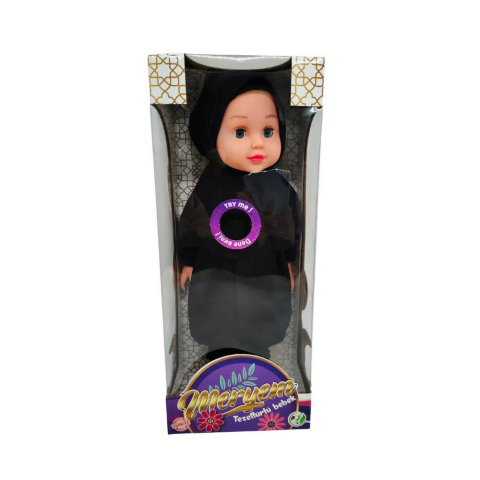 Tesettürlü Meryem Bebek – 45 Cm Yumuşak Kumaşlı Karma Renk