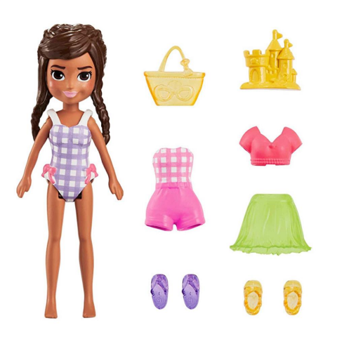 Oyuncak Polly Pocket ve Moda Aksesuarları Oyun Setleri HNF50