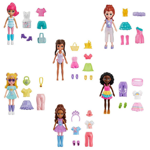 Oyuncak Polly Pocket ve Moda Aksesuarları Oyun Setleri HNF50
