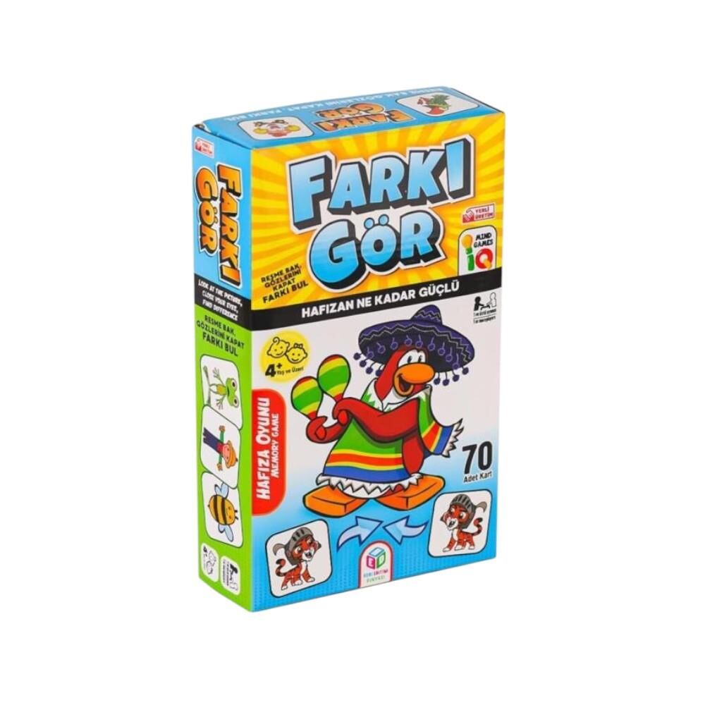 Farkı Gör Hafıza Oyunu