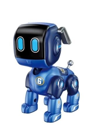 Sesli Ve Işıklı Dokunmatik Robot Köpek