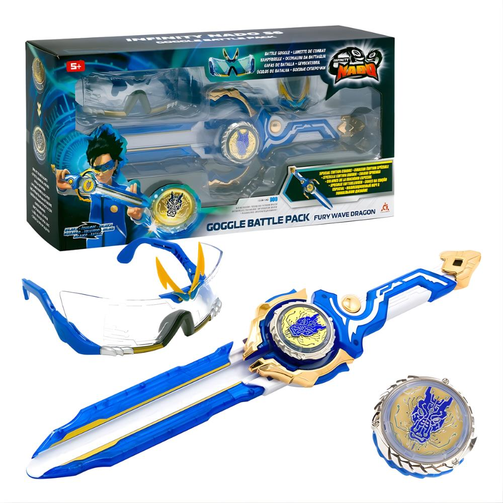 Infinity Nado Goggle Battle Pack Gözlüklü Işıklı Savaş Seti