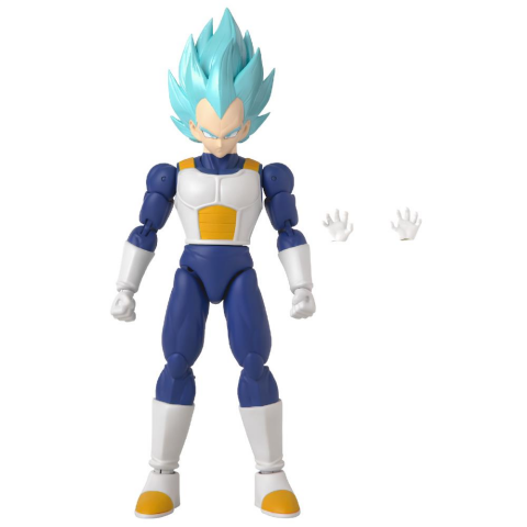 16 cm Dragon Ball Super Saiyan Blue Vegeta Poz Verilebilir Figür - Dragon Stars Serisi