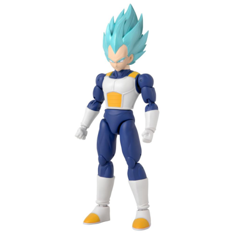 16 cm Dragon Ball Super Saiyan Blue Vegeta Poz Verilebilir Figür - Dragon Stars Serisi