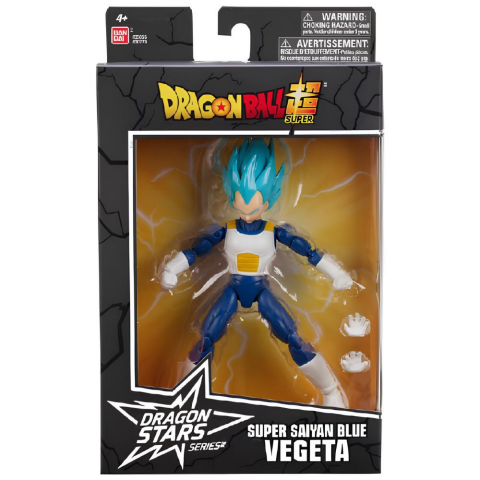16 cm Dragon Ball Super Saiyan Blue Vegeta Poz Verilebilir Figür - Dragon Stars Serisi