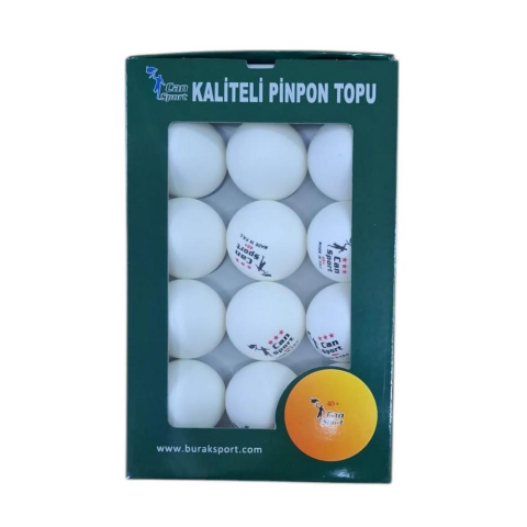 Kaliteli Pinpon Topu 12'li Paket