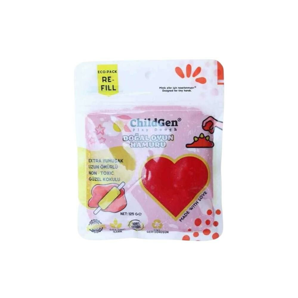 ChildGen Poşet Hamur - 125 Gr Kırmızı