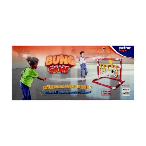 Matrax Oyuncak Bung Game Bowling Game Set