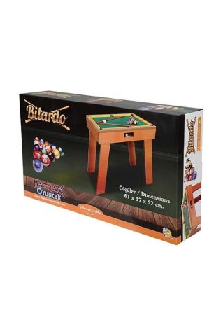 Matrax Ahşap Bilardo Oyunu