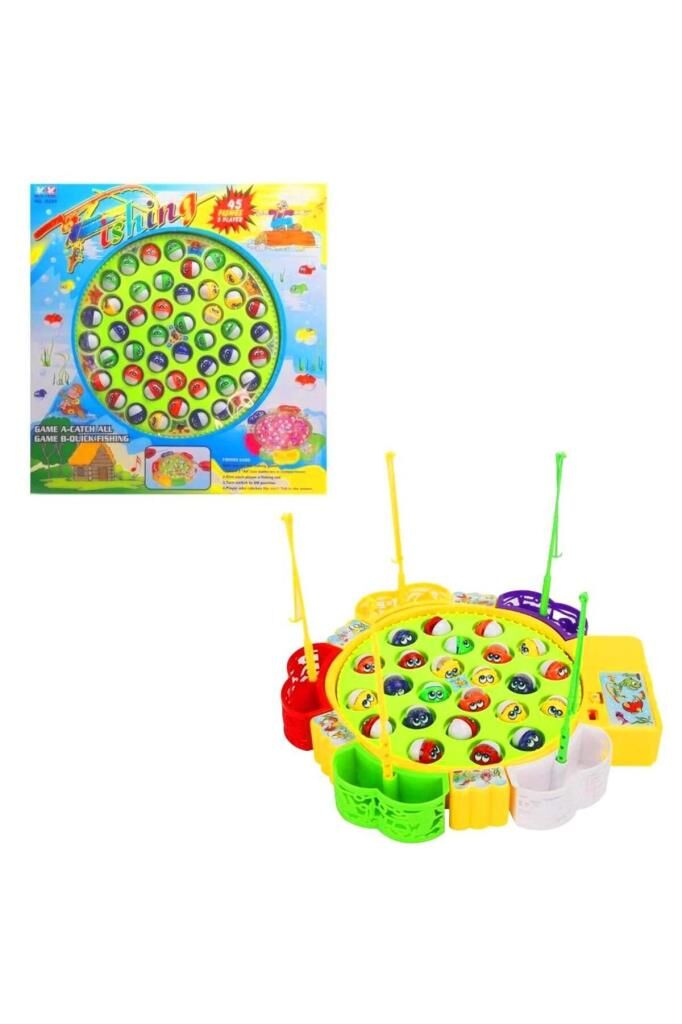 Fishing Balık Tutma Oyunu Nostalji Oyuncak Pilli 3+ Yaş