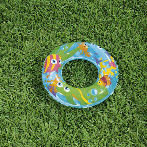 Bestway® 36013 Sweet Creature™ Renkli Çocuk Yüzme Simidi 56 cm