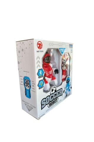 Uzaktan Kumandalı Futbolcu Robot Sesli ve Işıklı