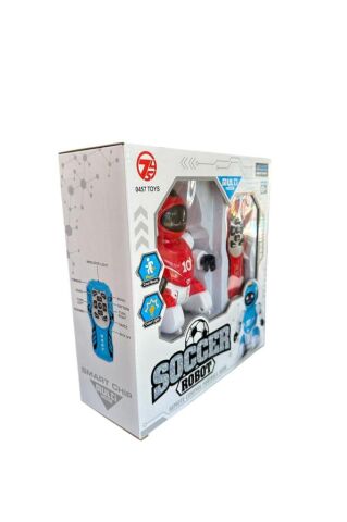 Uzaktan Kumandalı Futbolcu Robot Sesli ve Işıklı