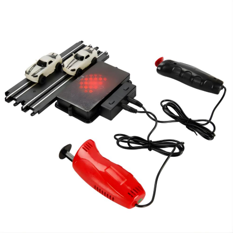 1:64 Slot Track Karanlıkta Parlayan Arabalı ve Kumandalı Yarış Pisti