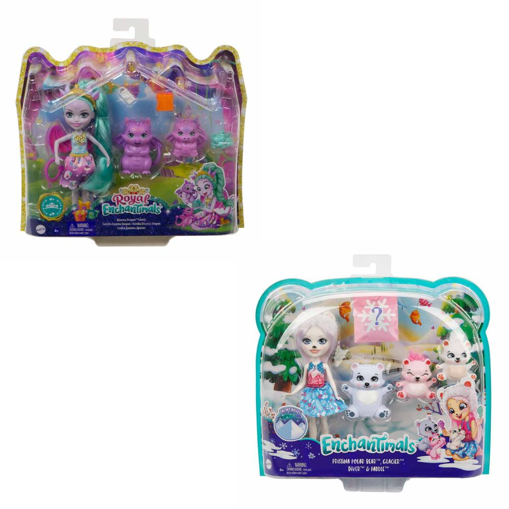 Enchantimals Aile Serileri Oyun Seti Deanna Dragon Gyj09