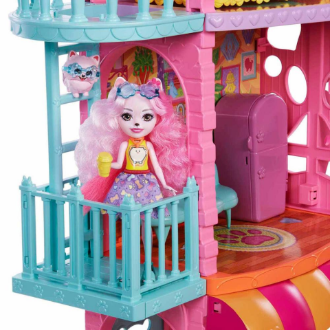 Enchantimals Şehir Evi ve Kafe Oyun Seti HHC18