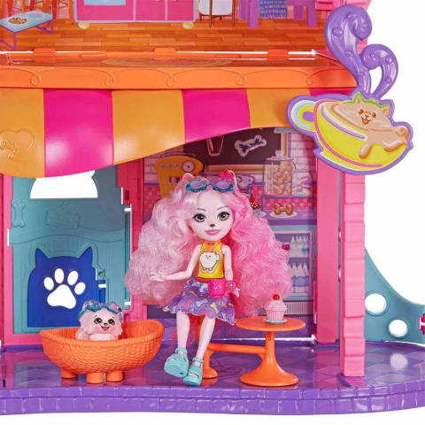 Enchantimals Şehir Evi ve Kafe Oyun Seti HHC18