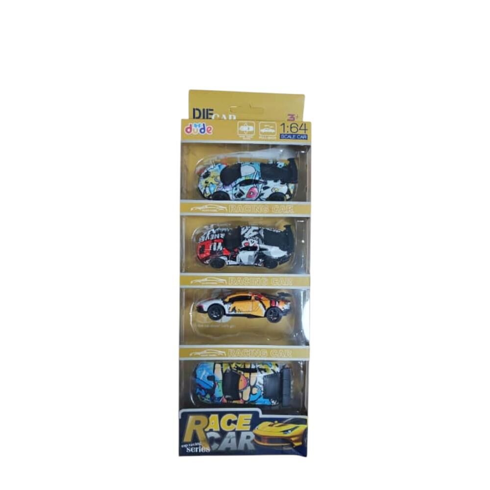 1:64 Çek Bırak Yarış Arabası Metal