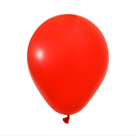 12'' Uzay Pastel Kırmızı Balon 100'lü