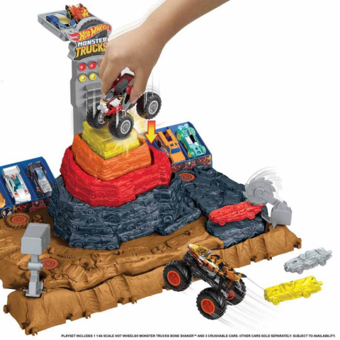 HOT WHEELS Monster Trucks Muhteşem Çarpışma Arenası Oyun Seti HNB96