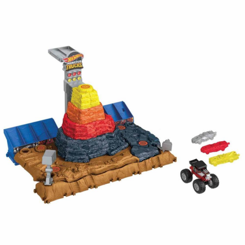 HOT WHEELS Monster Trucks Muhteşem Çarpışma Arenası Oyun Seti HNB96
