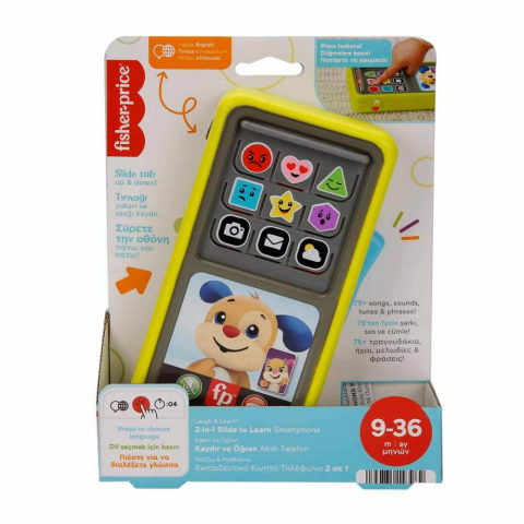 Fisher Price Kaydır ve Öğren Akıllı Telefon HNL48