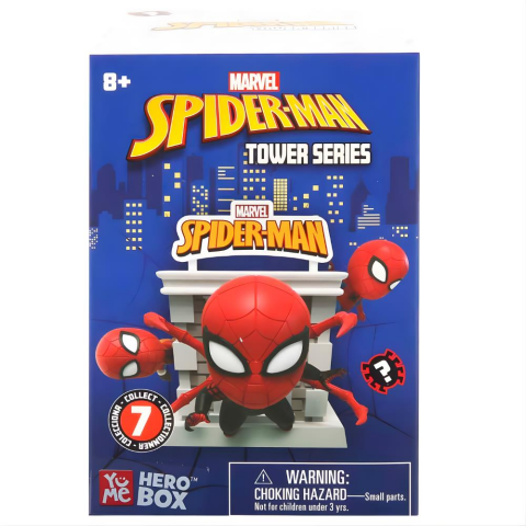 Spiderman HeroBox Tower Serisi Sürpriz Figür Paketi