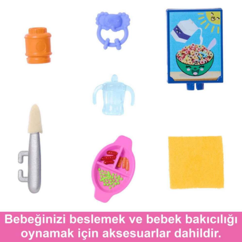 Barbie Bebek Bakıcısı Oyun Set 3