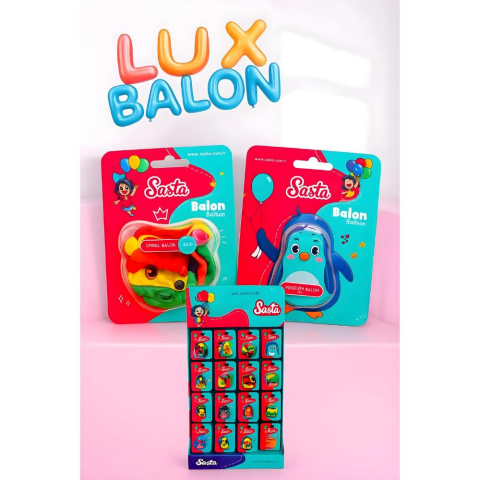 Sasta Lüx Balon – Renkli Eğlence Balonları (Dayanıklı, Çocuklar İçin Güvenli)
