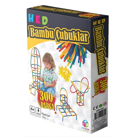 Bambu Çubuklar 300 Parça