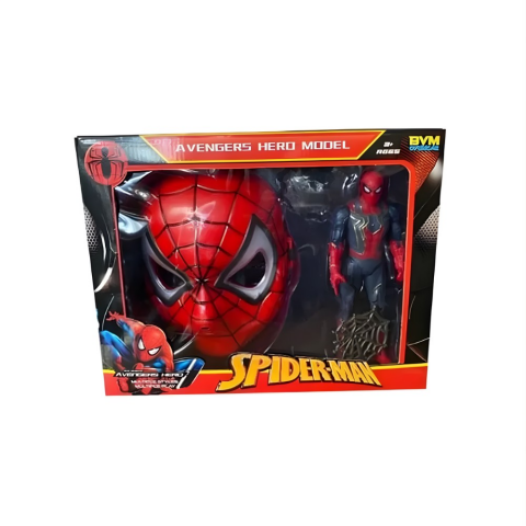 Spiderman Figür ve Maske Oyun Seti