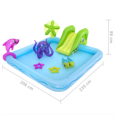 Bestway Fantastik Akvaryum Oyun Havuzu 2.39M x 2.06M x 86CM