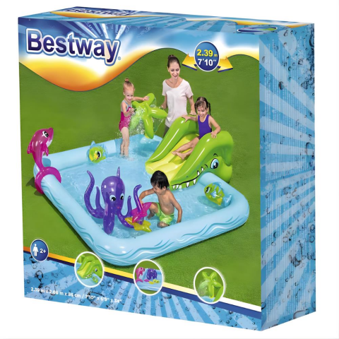 Bestway Fantastik Akvaryum Oyun Havuzu 2.39M x 2.06M x 86CM