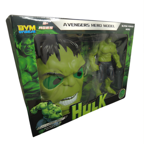 Hulk Figür ve Maske Oyun Seti