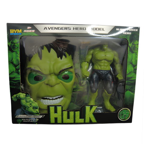 Hulk Figür ve Maske Oyun Seti