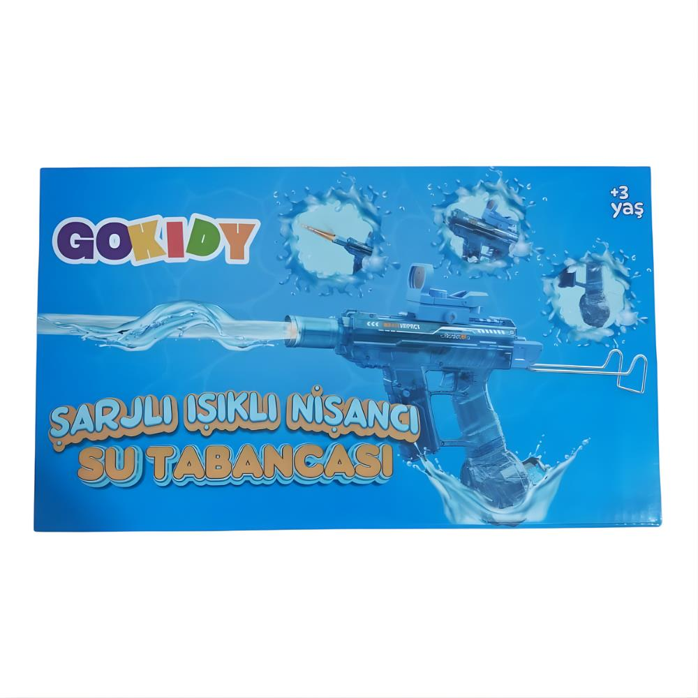 Gokidy Şarjlı Işıklı Su Tabancası 46,5 Cm