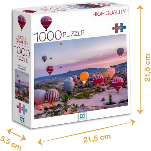 CA Games 7031 CA1000-7031 Kapadokya 1000 Parça Puzzle