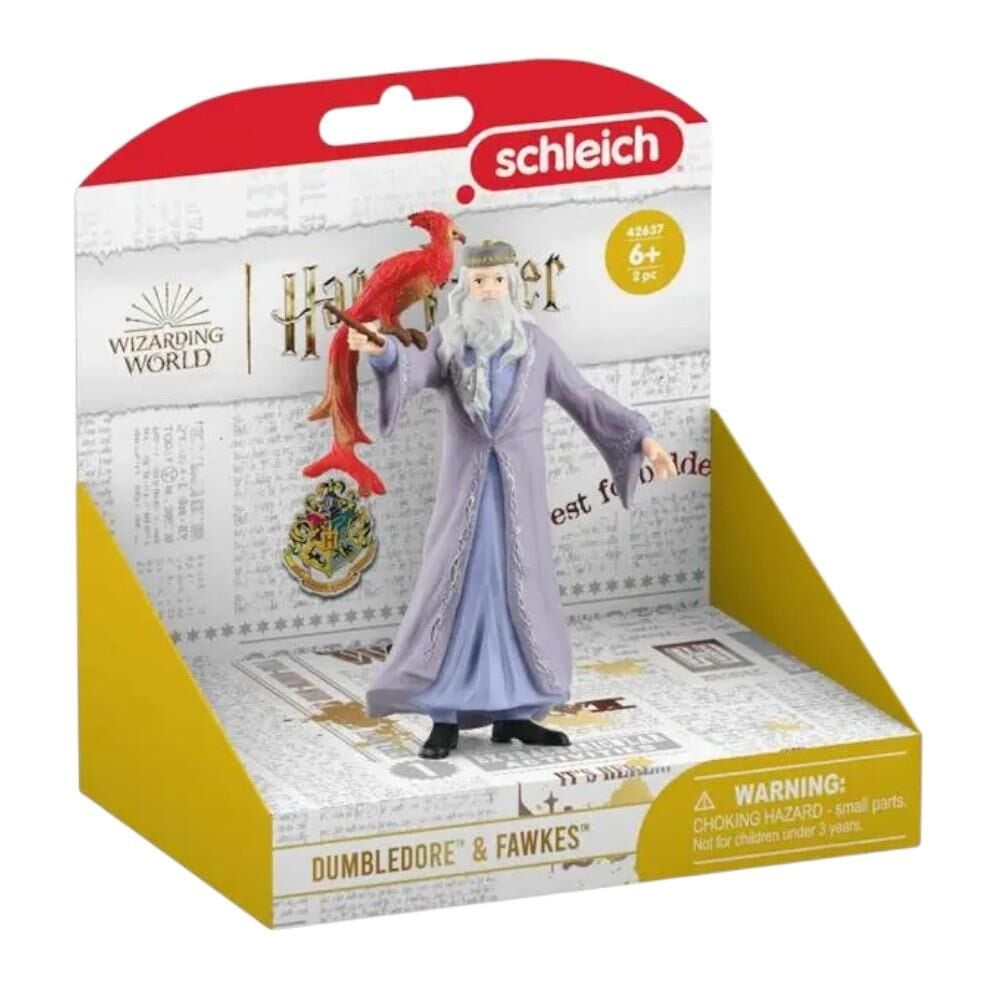 Schleich Harry Potter Büyücülük Dünyası Mini Figür Dumbledore ve Fawkes 42637