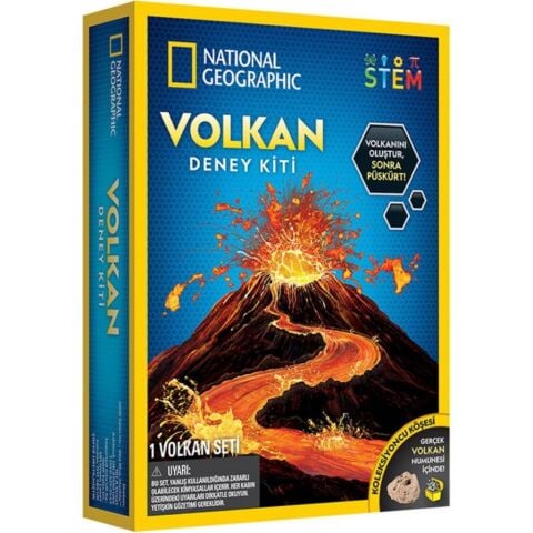 National Geographic Volkan Deney Kiti