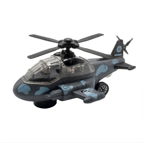 Kutulu Işıklı Müzikli Helikopter