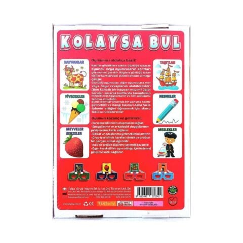 Kolaysa Bul Tahmin Etme Oyunu