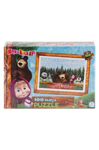 Maşa ve Koca Ayı 100 Parça Puzzle