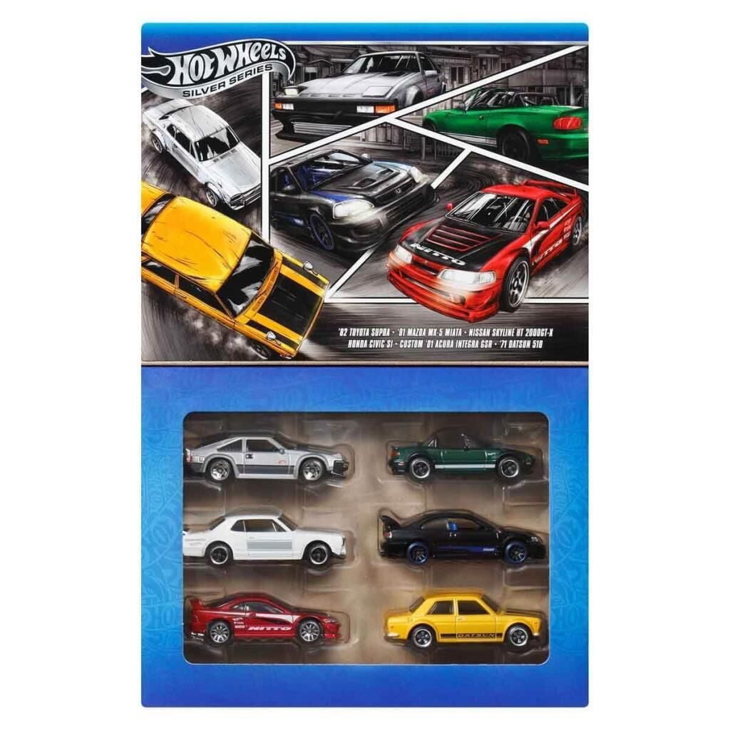 Hot Wheels Japon Temalı 1:64 6’lı Araba Seti