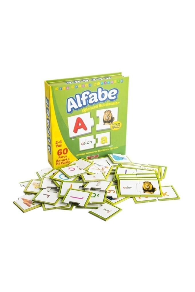 Alfabe Eğlenceli Bulmacalar 60 Parça